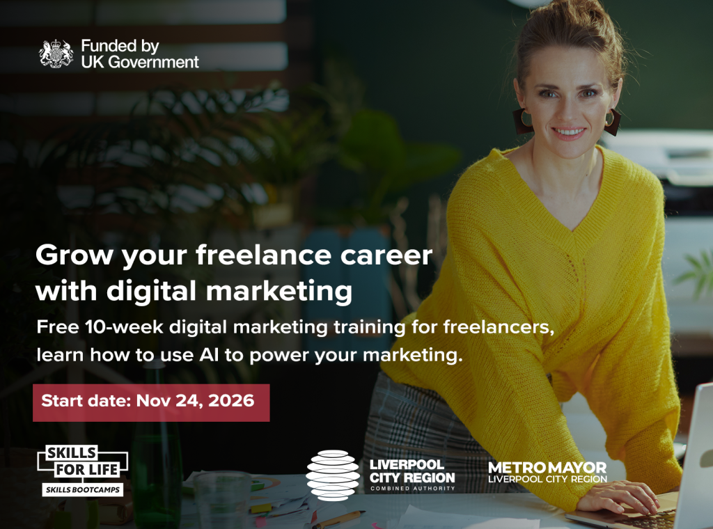Free digital marketing training for freelancers and small business owners